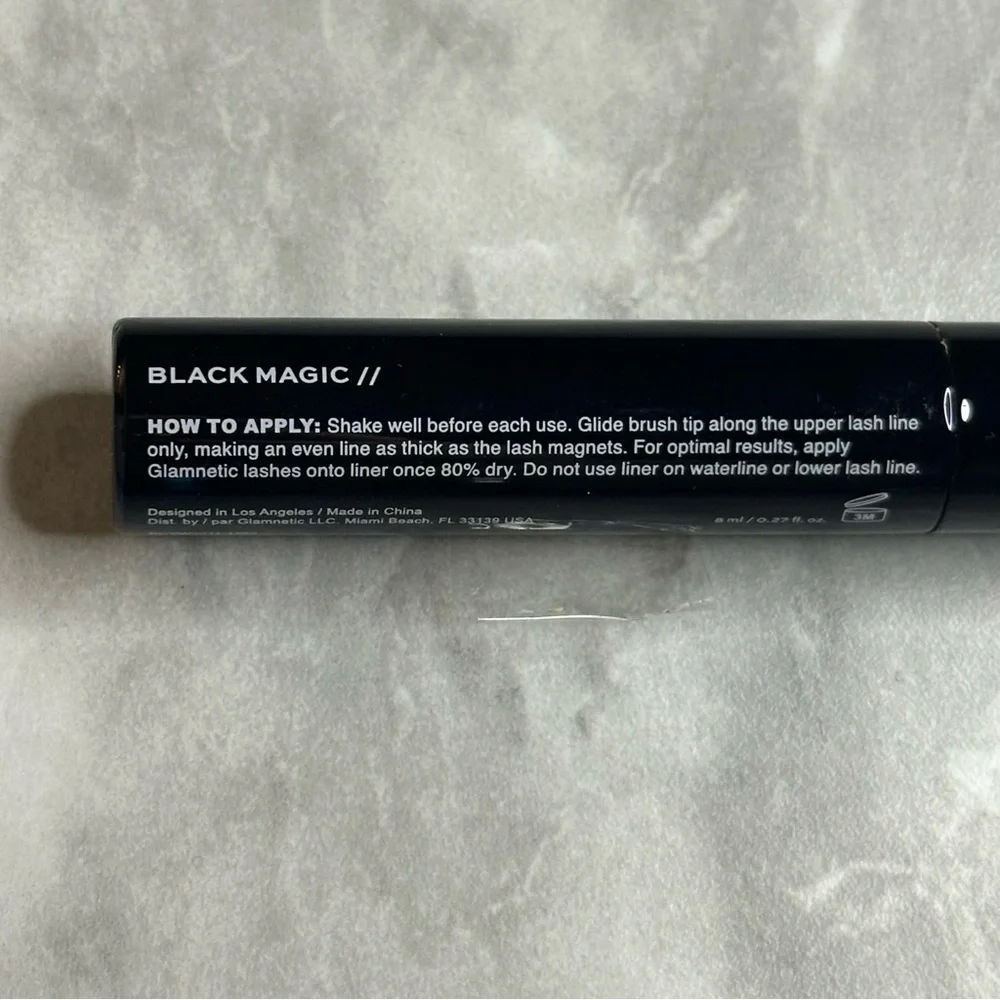 New Glamnetic Liquid Magnetic Eyeliner Black‎